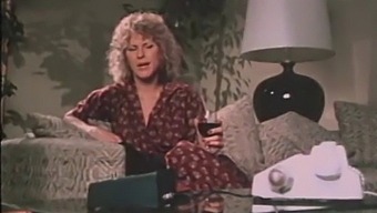 Vintage Chinese Lady With Golden Hair In Classic Porn Film