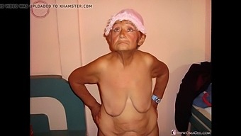 Elderly Lady'S Self-Pleasure: A Collection Of Homemade Bbw Images