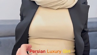 New Iranian Girl Shows Off Her Big Breasts And Sexy Voice In Hd