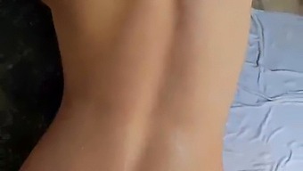 Two Talented Guys Pleasure Two Horny Teens In The Tub!