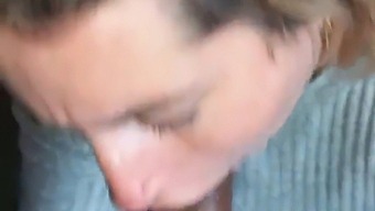 My Girlfriend Gives A Deep Throat And Receives My Ejaculation In Her Mouth