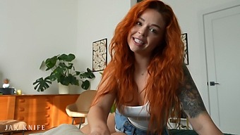 Sinatra Monroe'S Red Hair Burning In High Definition Porn Video