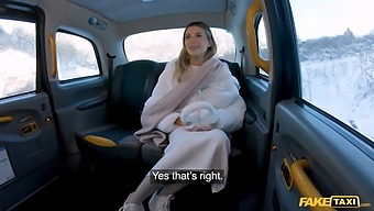 Beautiful Lingerie Model Gets Rough And Fast Sex From The Taxi Driver